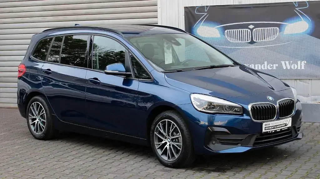 Gebraucht BMW 216 Gran Tourer Advantage 116 PS (85 kW) 2018 Blau Van / Kleinbus