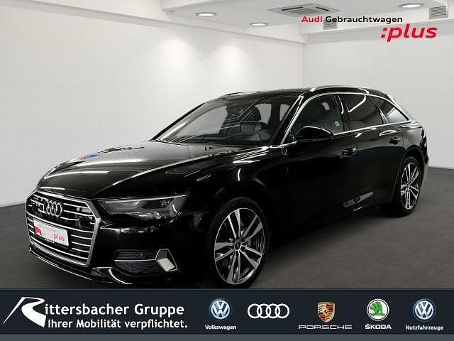 Mythosschwarz metallic Gebraucht 2022 Audi A6 Sport Kombi | 44.950 € (Fairer Preis) - Bild 1/4