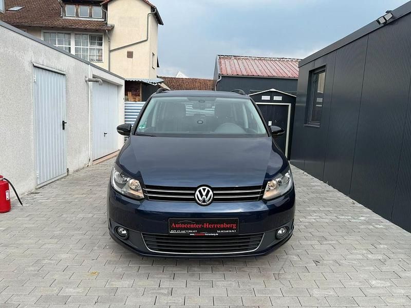 Gebraucht VW Touran Match 105 PS (77 kW) 2012 Blau Van / Kleinbus