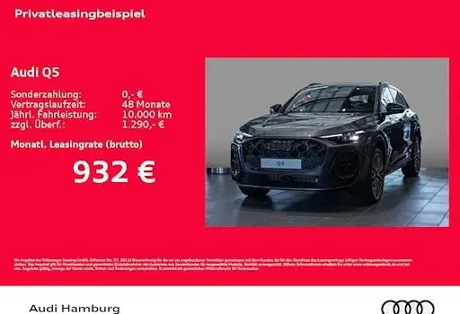 Neu Audi Q5 Ambiente 299 PS (219 kW) 2026 Grau SUV