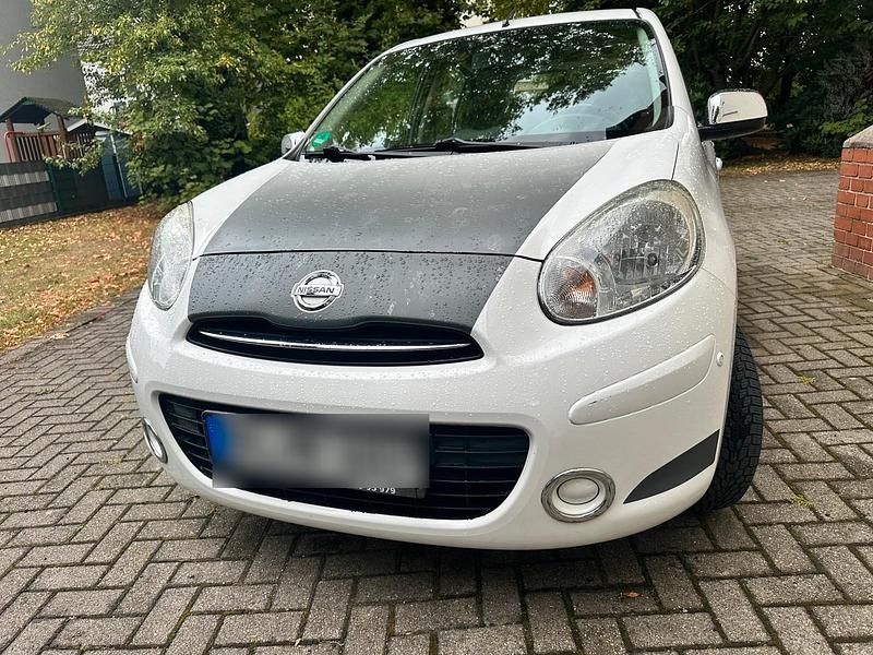 Weiß Gebraucht 2012 Nissan Micra Kleinwagen | 3.200 € (Guter Preis) - Bild 1/4