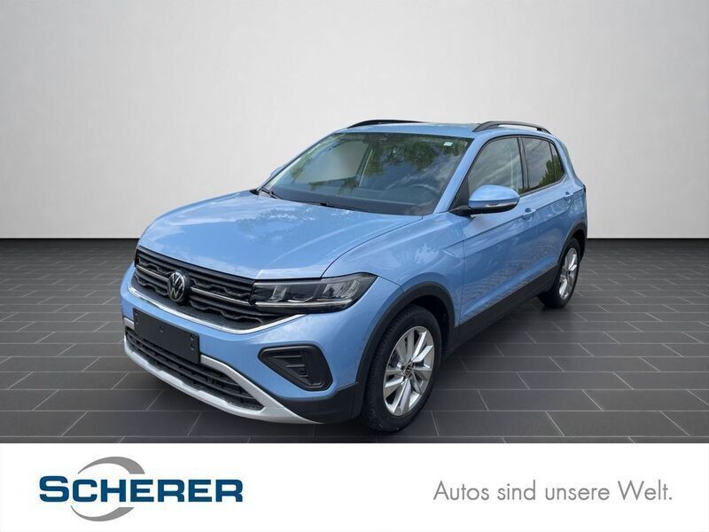 Clear blue metallic (metallic) Gebraucht 2024 VW T-Cross Life SUV | 20.400 € (Guter Preis) - Bild 1/4