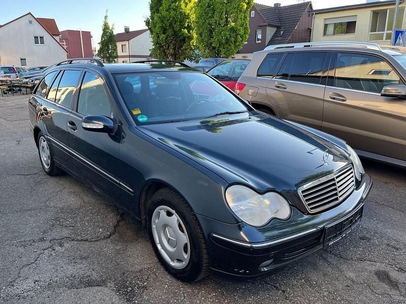 Schwarz Gebraucht 2003 Mercedes C180 Kombi | 1.999 € (Fairer Preis) - Bild 1/4