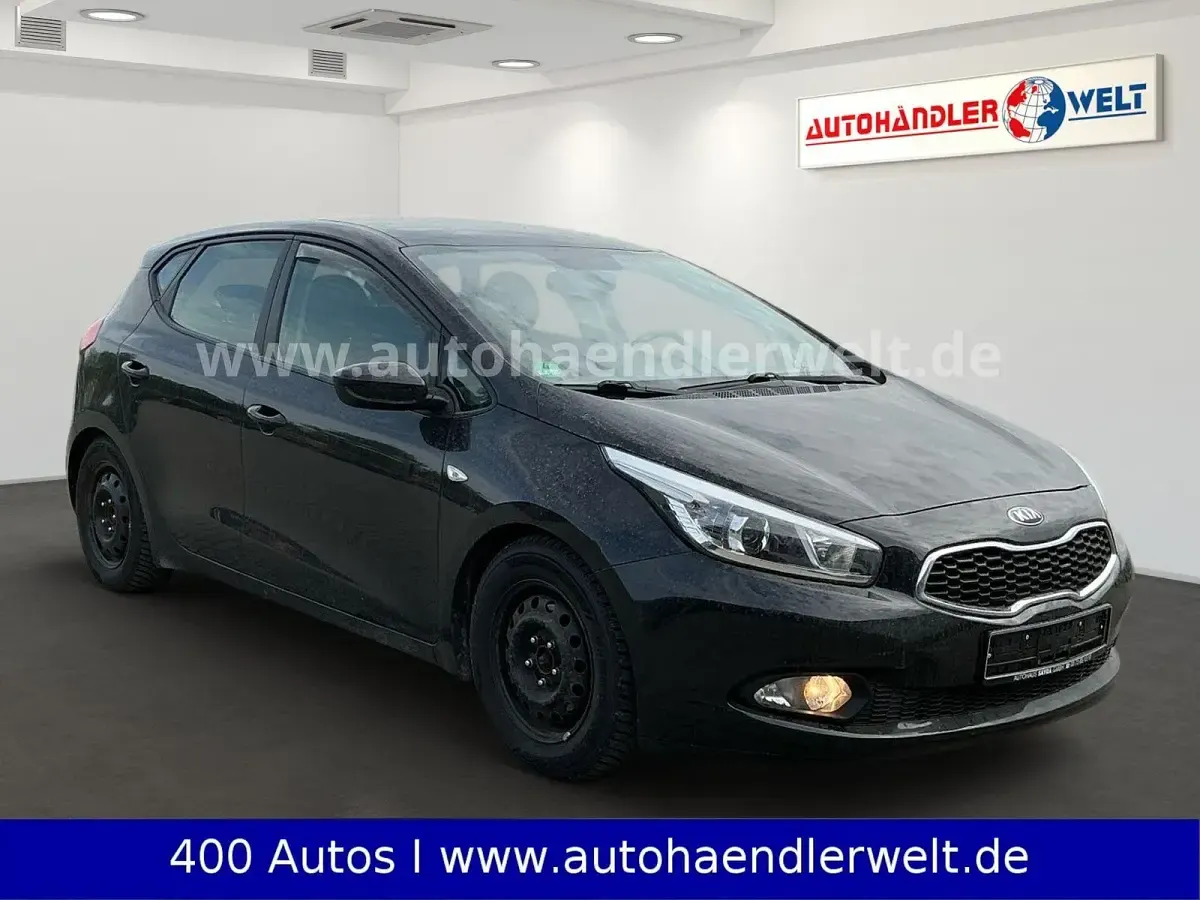 Brugt Kia Ceed Spirit 135 HK (99 kW) 2012 Sort Hatchback