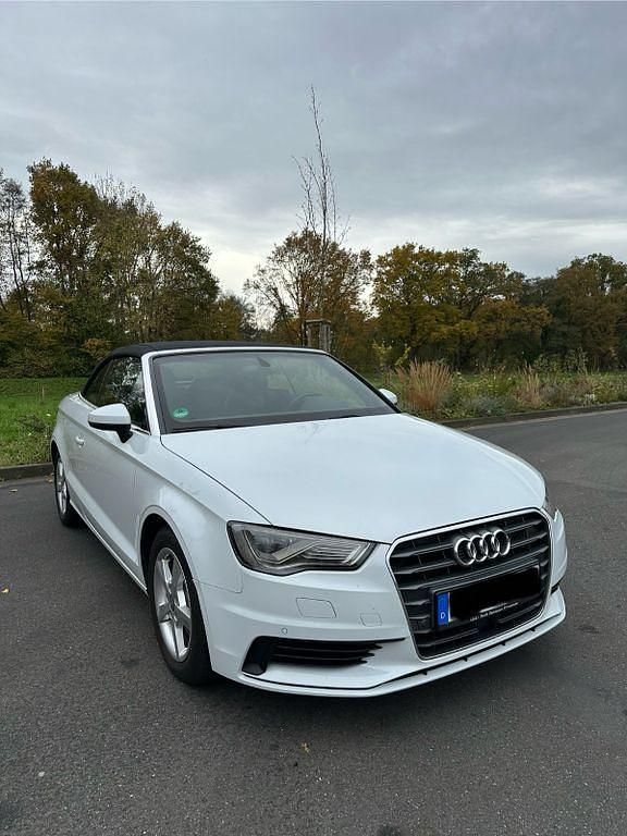 Weiß Gebraucht 2014 Audi A3 Cabriolet Ambition Cabrio | 15.499 € (Fairer Preis) - Bild 1/4