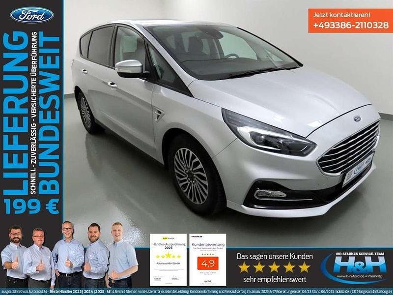 Polarsilber Gebraucht 2022 Ford S-MAX S Van / Kleinbus | 27.880 € (Guter Preis) - Bild 1/4