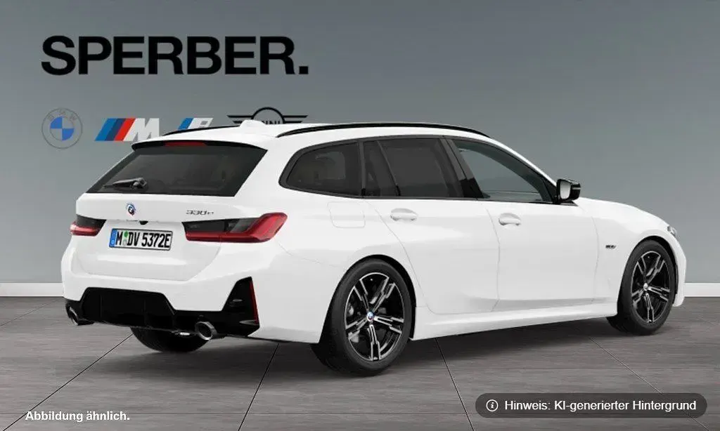 Gebraucht BMW 330e M Sport 292 PS (214 kW) 2022 Weiß Limousine