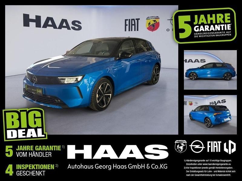 Gebraucht Opel Astra Elegance 110 PS (80 kW) 2023 Blau/typ aussenverkleidung metallic drei (metallic) Limousine