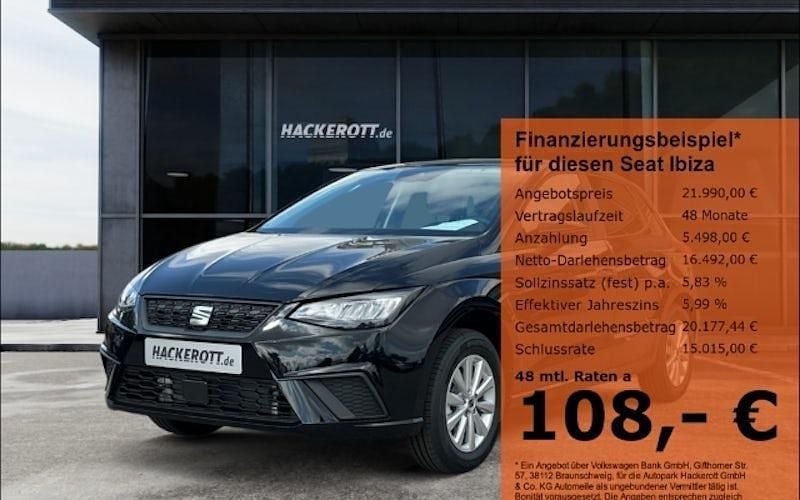 Schwarz Neu 2025 Seat Ibiza Limousine | 21.460 € (Guter Preis) - Bild 1/4