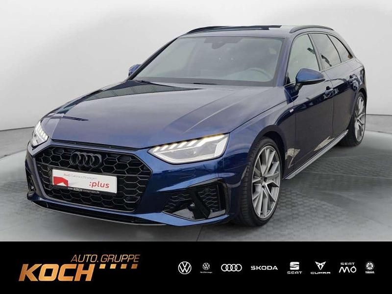 Navarrablau metallic Gebraucht 2024 Audi A4 Ambiente Kombi | 34.890 € (Etwas zu teuer) - Bild 1/2