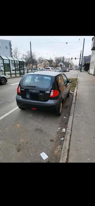Gebraucht Hyundai Getz 67 PS (49 kW) 2008 Schwarz Kleinwagen