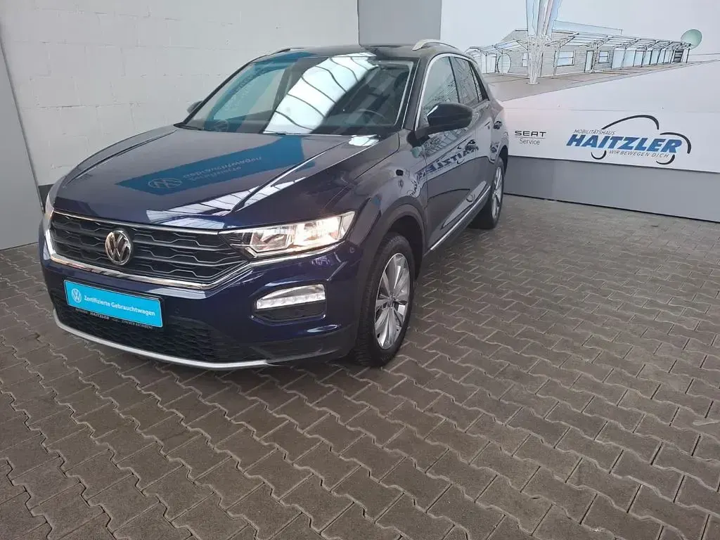 Usata VW T-Roc Style 150 CV (110 kW) 2019 Blu SUV
