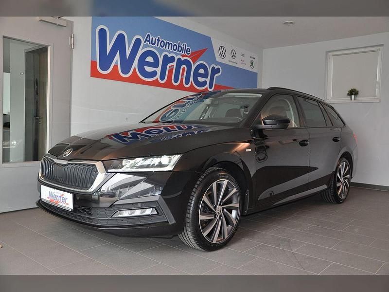 Gebraucht Skoda Octavia Ambition 150 PS (110 kW) 2022 Schwarz Kombi