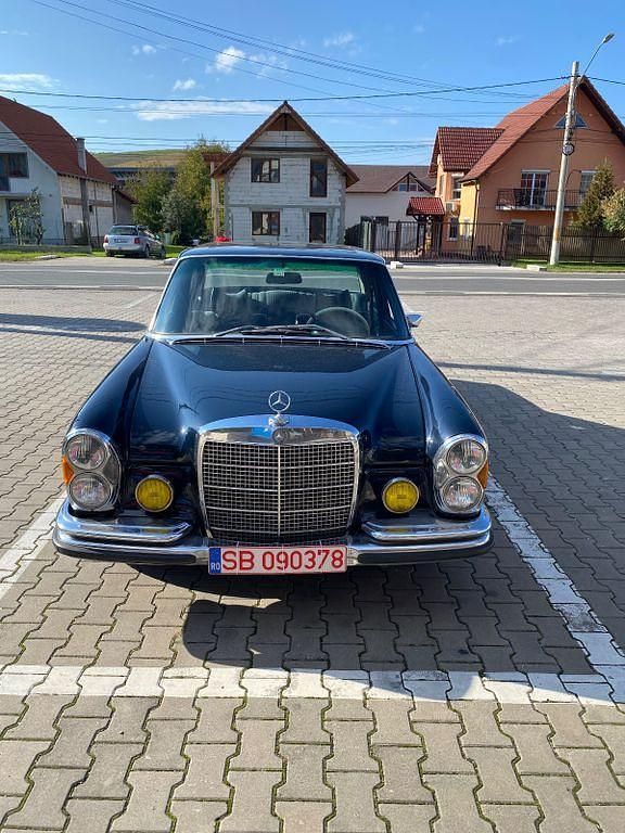 Blau Gebraucht 1970 Mercedes 280 SE Limousine | 18.999 € - Bild 1/4
