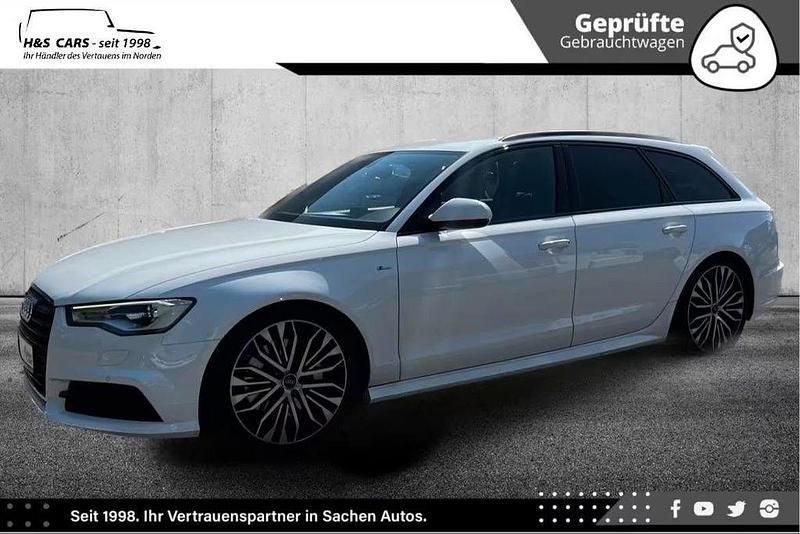 Gebraucht Audi A6 S-Line 320 PS (235 kW) 2015 Weiß Limousine