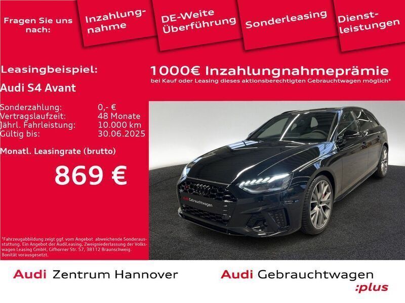 Gebraucht Audi S4 Advanced 341 PS (250 kW) 2024 Mythosschwarz metallic Kombi