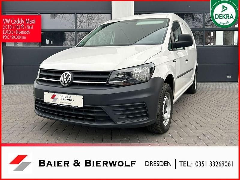 Gebraucht VW Caddy Maxi 102 PS (75 kW) 2018 Weiß Van / Kleinbus