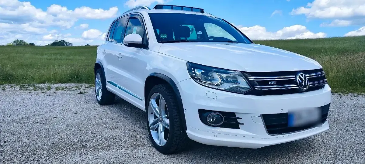 Gebraucht VW Tiguan R-line 140 PS (102 kW) 2012 Weiß SUV