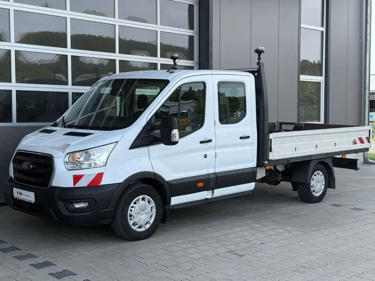Gebraucht Ford Transit 170 PS (125 kW) 2020 Frozen white Van / Kleinbus
