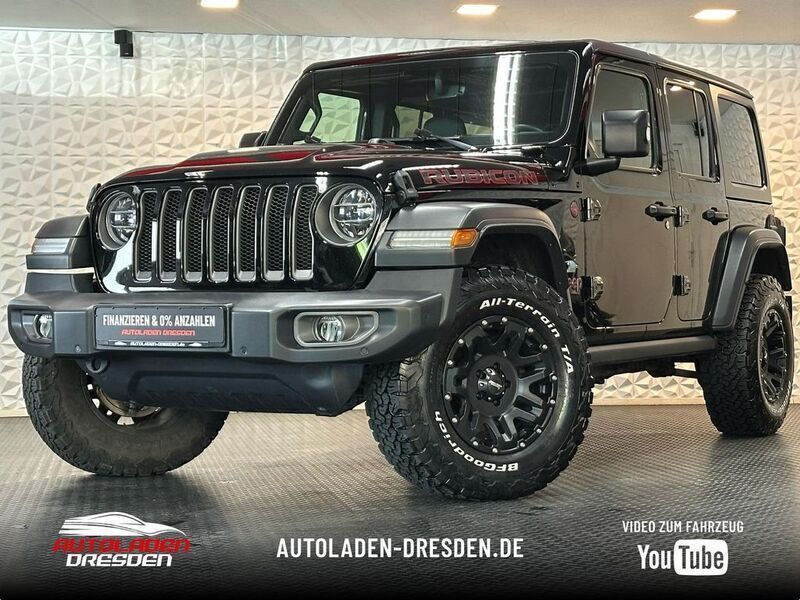 Schwarz Gebraucht 2019 Jeep Wrangler Rubicon SUV | 47.999 € (Teuer) - Bild 1/4