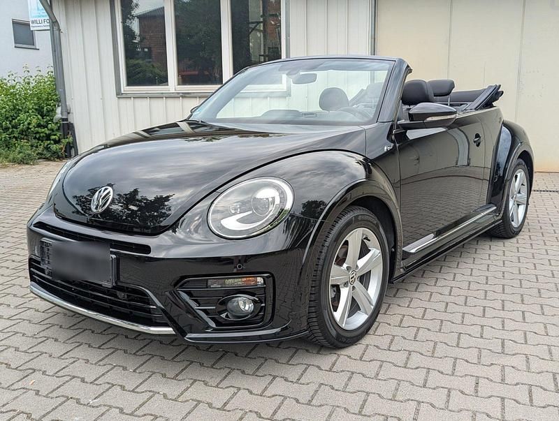 Schwarz Gebraucht 2017 VW Beetle R-line Cabrio | 29.900 € - Bild 1/4
