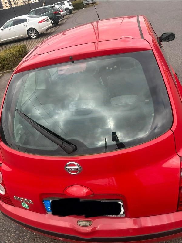 Gebraucht Nissan Micra 65 PS (47 kW) 2006 Rot Kleinwagen