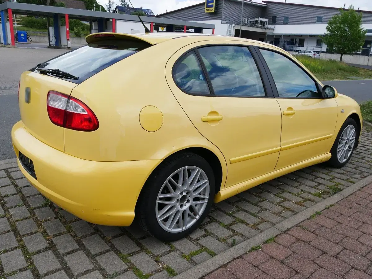 Gebraucht Seat Leon 179 PS (131 kW) 2004 Gelb Kleinwagen
