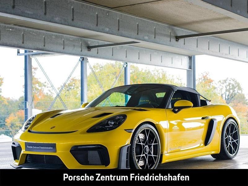 Gelb Neu 2025 Porsche 718 Spyder Sport Cabrio | 162.820 € - Bild 1/4