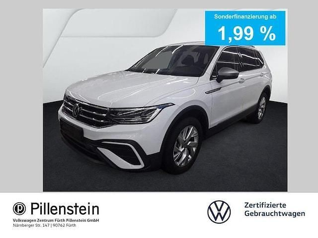 Pure white Gebraucht 2024 VW Tiguan Allspace Life SUV | 36.708 € (Fairer Preis) - Bild 1/2