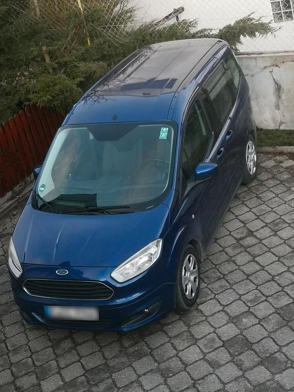 Gebraucht Ford Tourneo Courier 75 PS (55 kW) 2014 Blau Van / Kleinbus