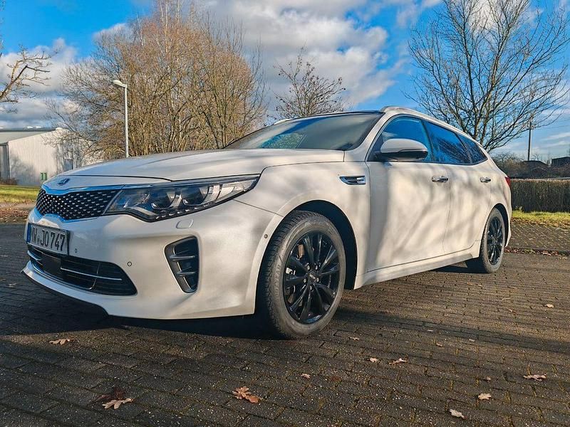 Gebraucht Kia Optima GT-Line 141 PS (103 kW) 2016 Weiß Kombi