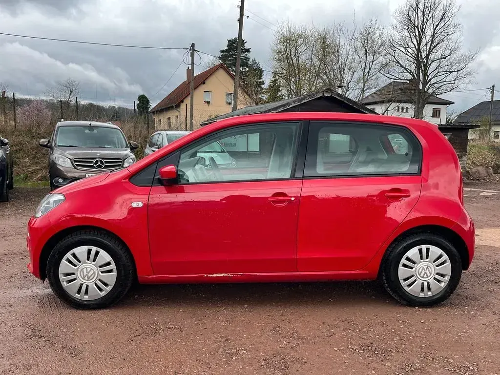 Gebraucht VW up! move up! 75 PS (55 kW) 2016 Rot Kleinwagen