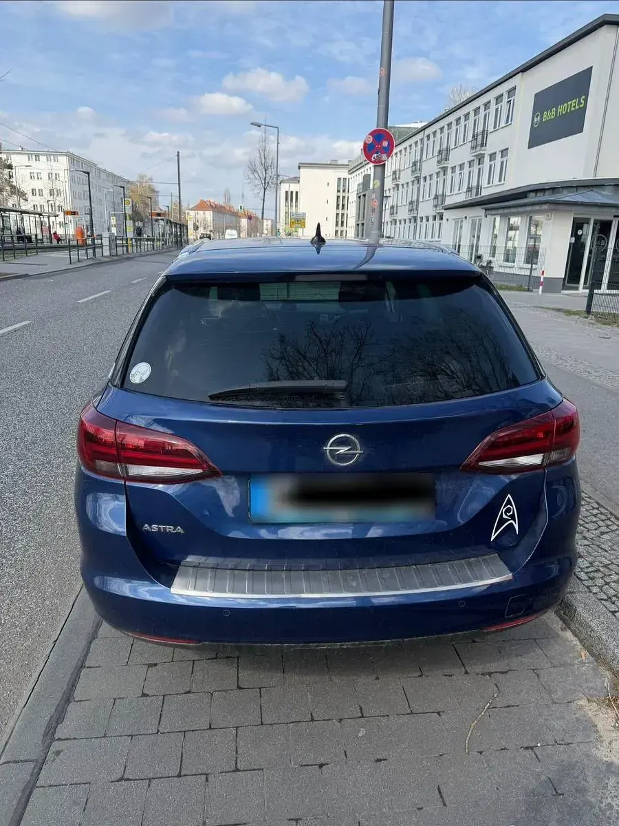 Gebraucht Opel Astra Ultimate 122 PS (89 kW) 2021 Blau Kombi