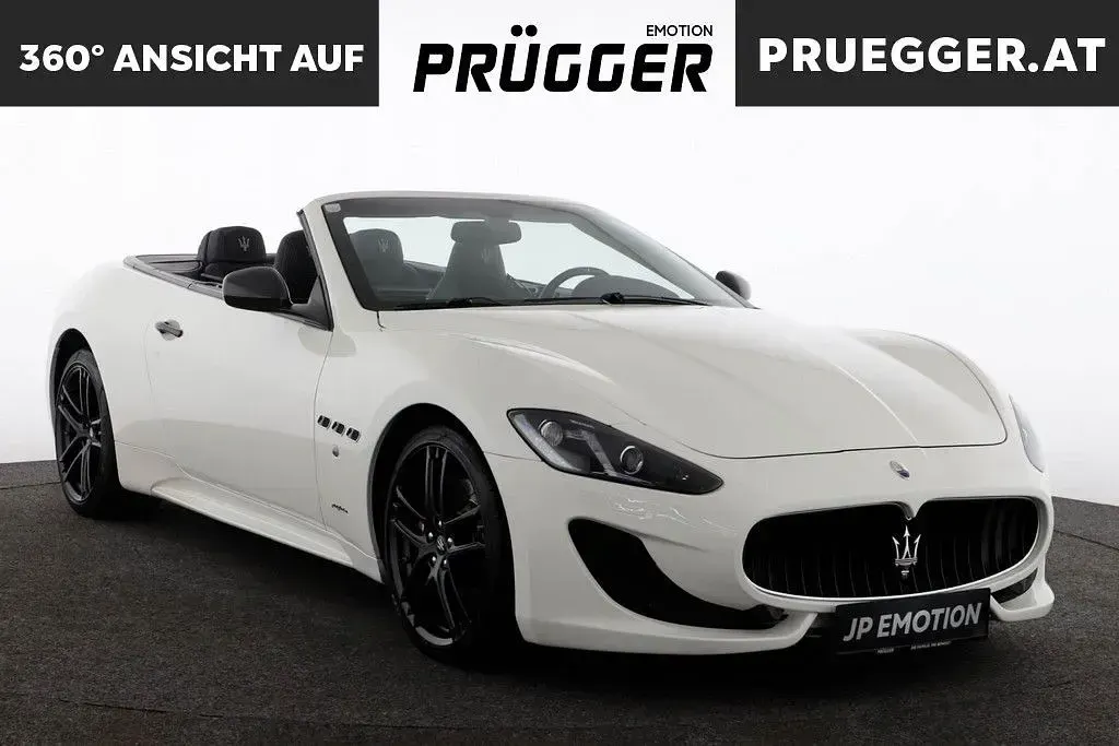 Usata Maserati GranCabrio 460 CV (338 kW) 2016 Bianco Cabrio