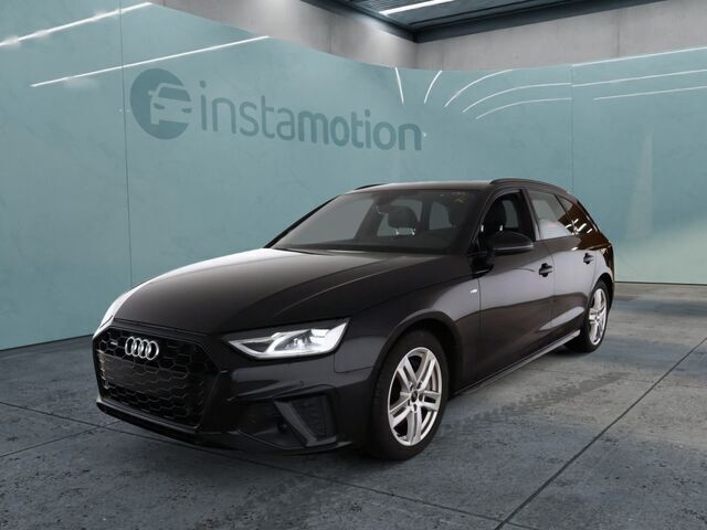Schwarz Gebraucht 2024 Audi A4 S-line plus Kombi | 43.325 € (Teuer) - Bild 1/2