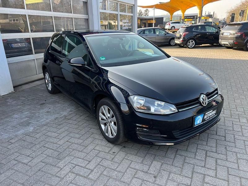 Gebraucht VW Golf VII Trendline 86 PS (63 kW) 2013 Schwarz Kleinwagen