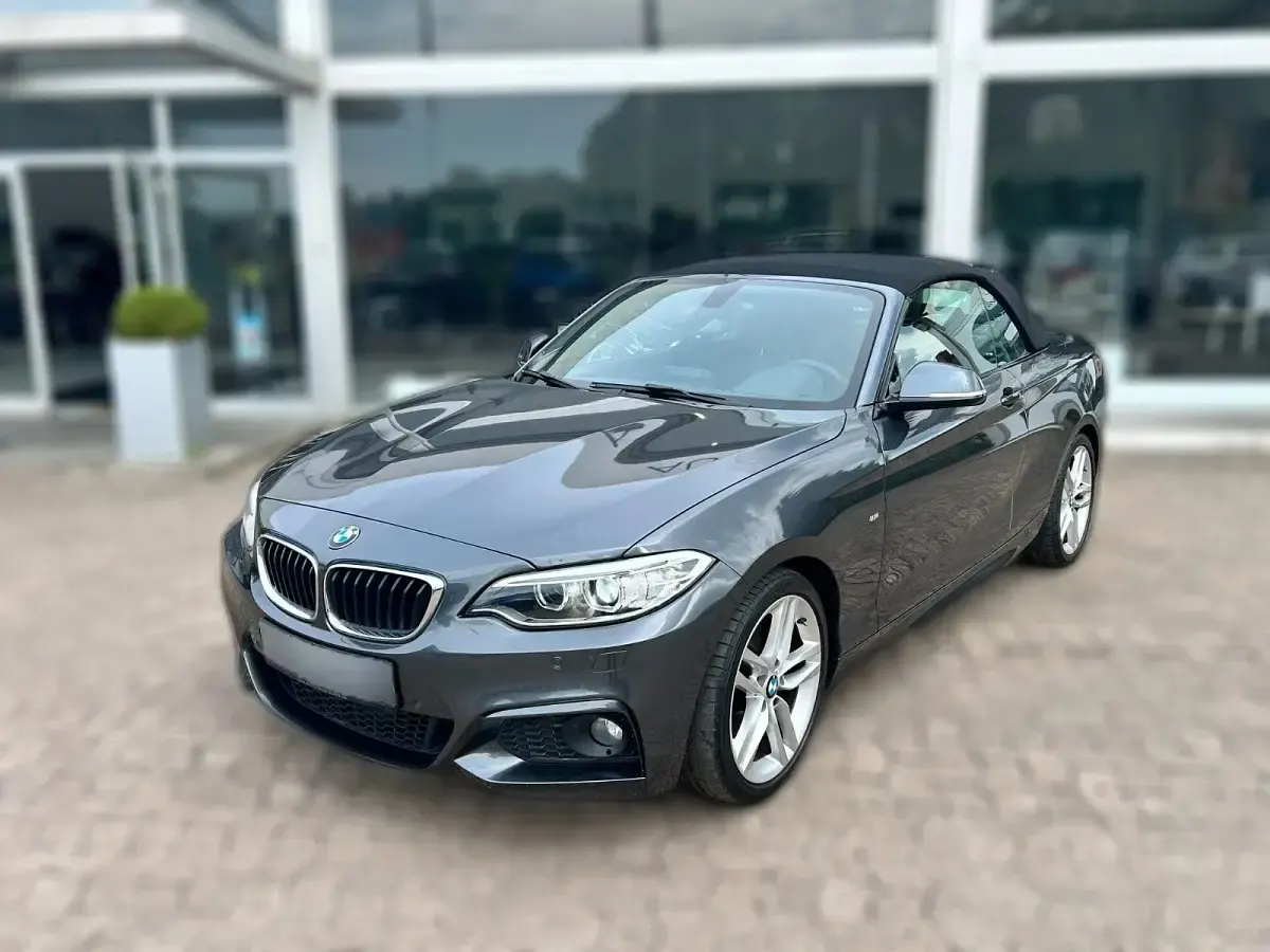 Gebraucht BMW 220 M Sport 184 PS (135 kW) 2016 Grau metallic Cabrio