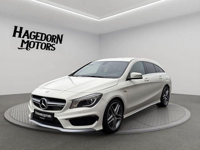 Gebraucht Mercedes CLA45 AMG Shooting Brake AMG 360 PS (264 kW) 2015 Weiß Kombi