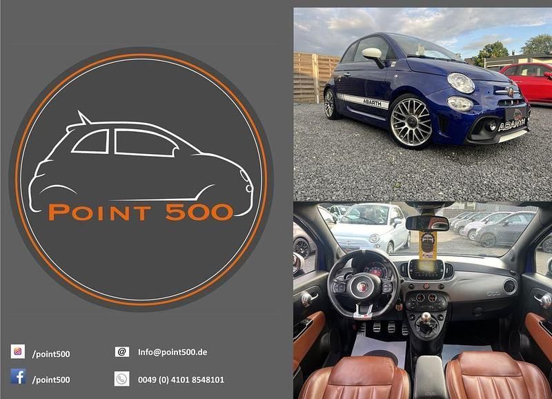 Blau Gebraucht 2017 Abarth 595 Turismo Kleinwagen | 15.980 € (Etwas zu teuer) - Bild 1/4