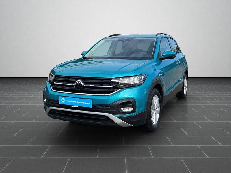 Gebraucht VW T-Cross Life 95 PS (69 kW) 2023 Makenatürkis metallic (metallic) SUV