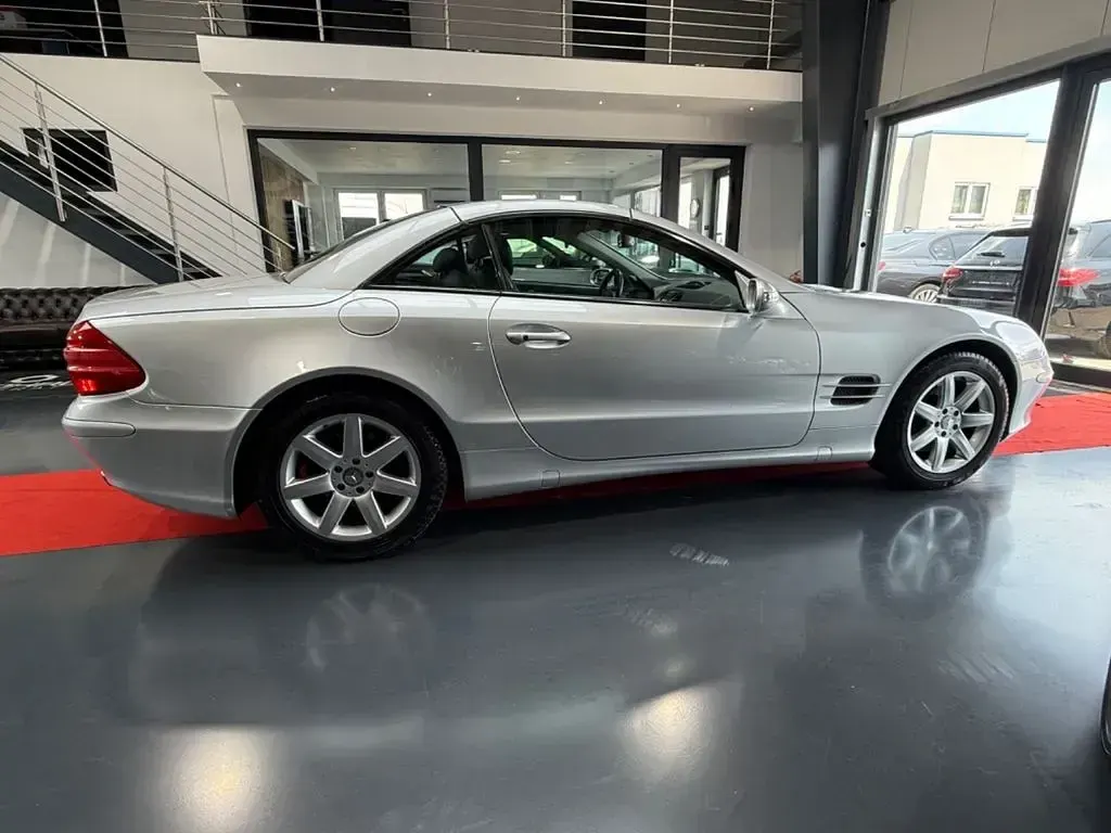 Gebraucht Mercedes SL500 306 PS (225 kW) 2003 Silber Cabrio