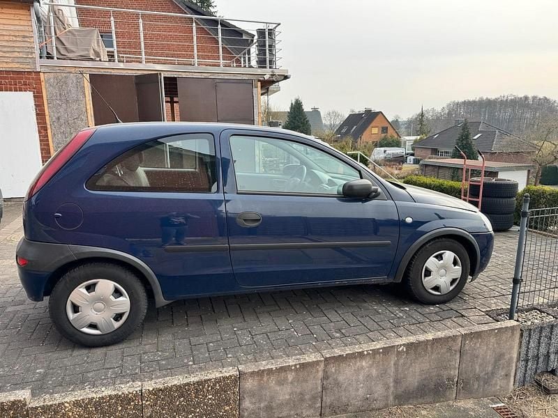 Gebraucht Opel Corsa 60 PS (44 kW) 2002 Blau Kleinwagen