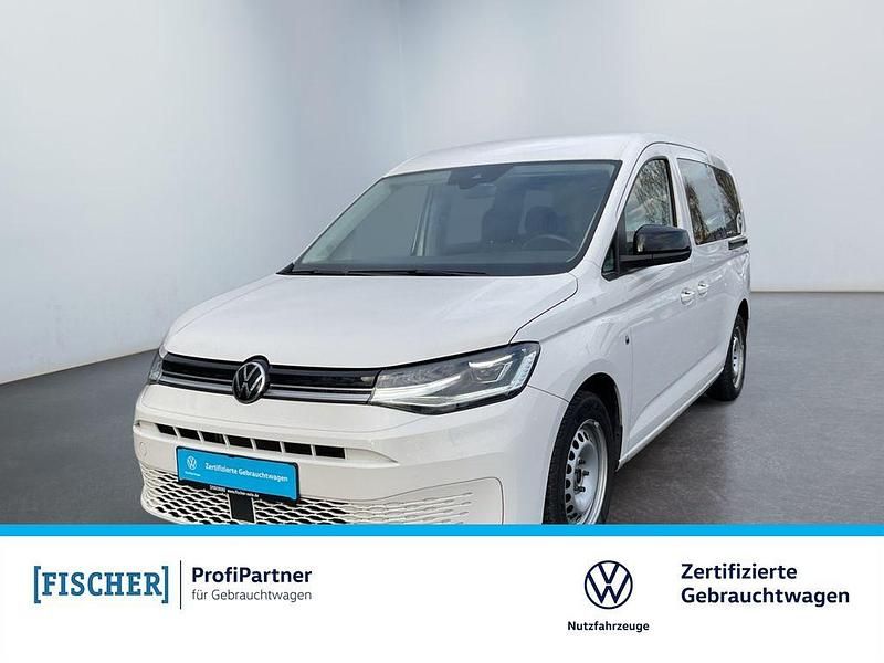 Weiss Gebraucht 2022 VW Caddy Maxi Life Van / Kleinbus | 19.977 € (Superpreis) - Bild 1/4