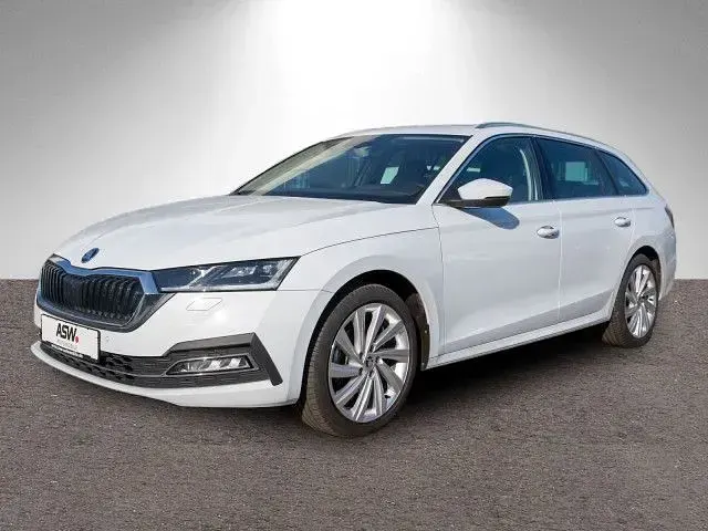 Gebraucht Skoda Octavia Style 116 PS (85 kW) 2024 Moonweiss metallic Kombi