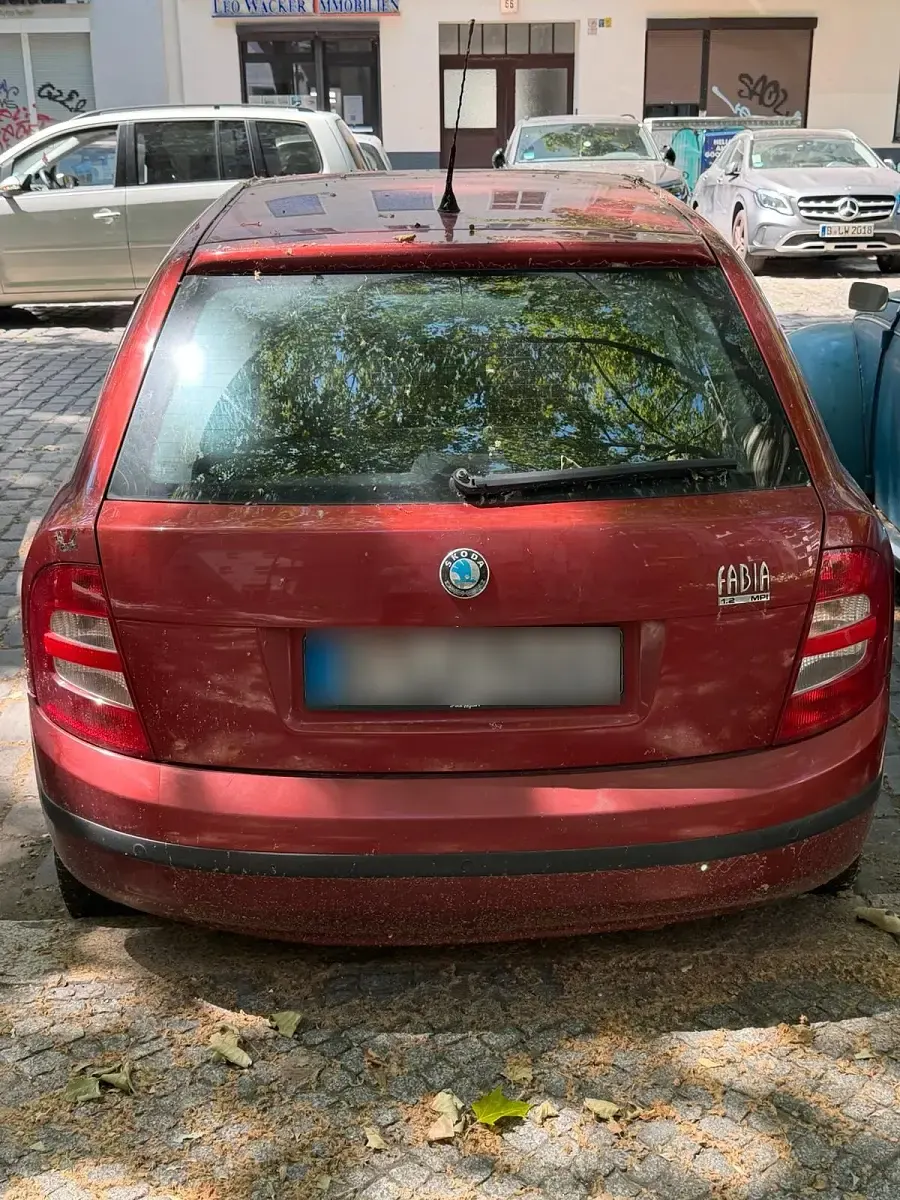 Gebraucht Skoda Fabia 60 PS (44 kW) 2002 Rot Kombi