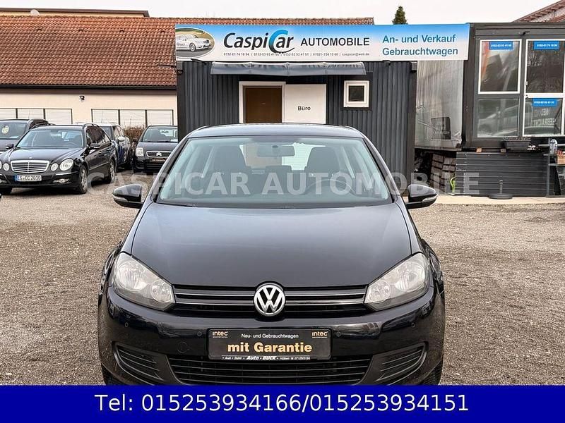Gebraucht VW Golf VI Comfortline 105 PS (77 kW) 2010 Schwarz Kleinwagen