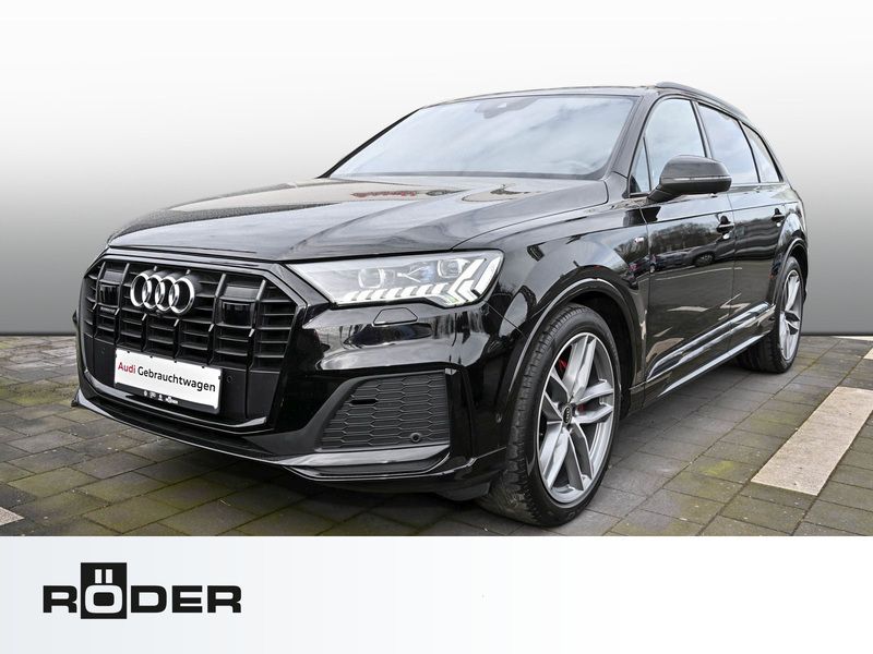 Schwarz Gebraucht 2021 Audi Q7 S-Line SUV | 54.950 € (Fairer Preis) - Bild 1/4