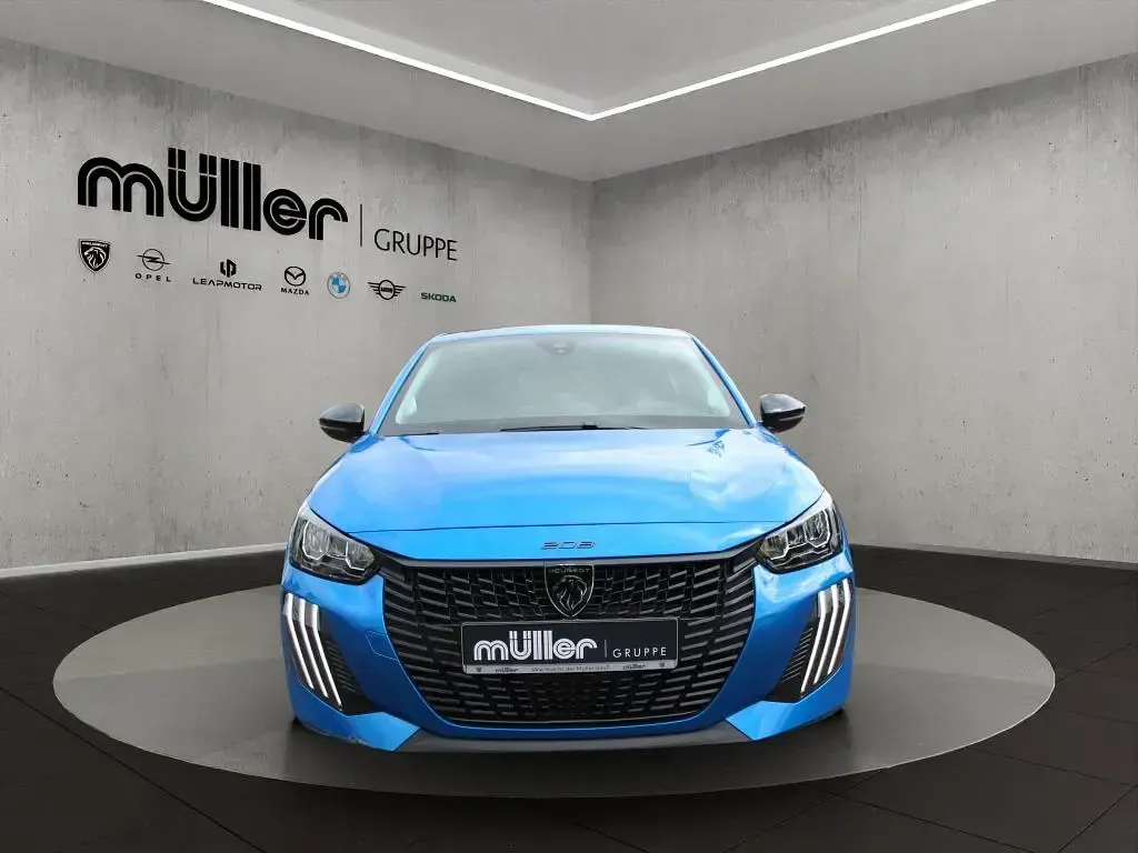 Gebraucht Peugeot 208 Active 75 PS (55 kW) 2024 Blau Kleinwagen