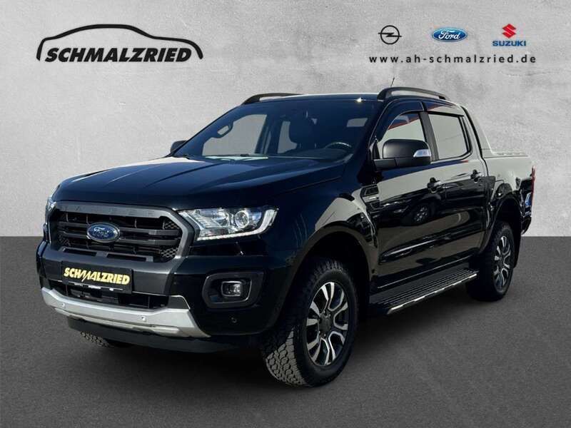Iridiumschwarz metallic Gebraucht 2020 Ford Ranger Wildtrack Abholung | 35.970 € (Fairer Preis) - Bild 1/4