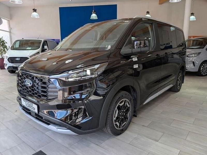 Obsidianschwarz metallic Neu 2025 Ford Tourneo Custom Active Van | 51.765 € (Superpreis) - Bild 1/4